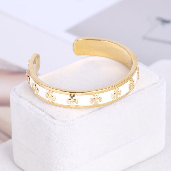 opened bangle with black and white enamel bracelet for women bangle wedding jewelry gift ps6241a
opened bangle with black and white enamel bracelet for women bangle wedding jewelry gift ps6241a