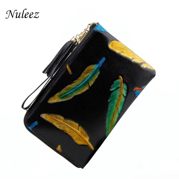 nuleez genuine leather clutch bag women cowhide evening bag hand painting feathers for elegant women 2020
nuleez genuine leather clutch bag women cowhide evening bag hand painting feathers for elegant women 2020