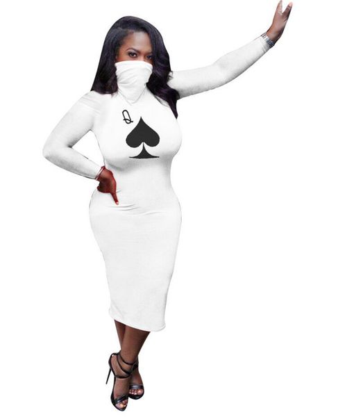 women dresses fashion spades q pattern bodycon dresses casual turtle neck long sleeve mid calf dresses women clothes, Black;gray
women dresses fashion spades q pattern bodycon dresses casual turtle neck long sleeve mid calf dresses women clothes, Black;gray