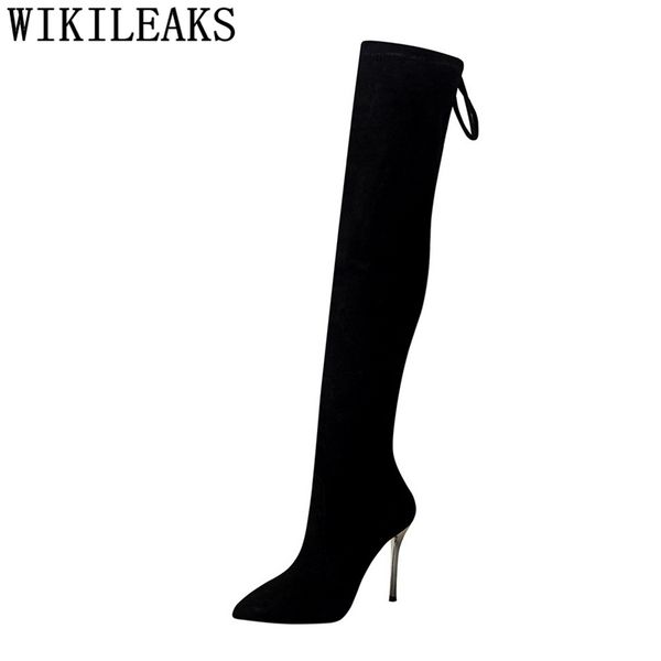 boots over the knee black women shoes high heel woman fashion zapatos mujer cuissarde femme laarzen dames
boots over the knee black women shoes high heel woman fashion zapatos mujer cuissarde femme laarzen dames