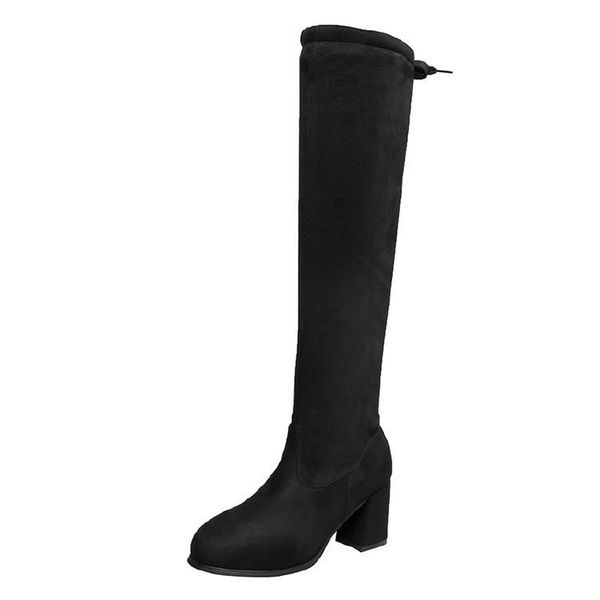 women over-the-knee boots 2020 new high-heeled thick-heeled winter korean long boots wild student fashion tall slim, Black
women over-the-knee boots 2020 new high-heeled thick-heeled winter korean long boots wild student fashion tall slim, Black
