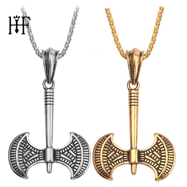vintage fashion classic men's jewelry male men axe labrys pendants necklace chain for boyfriend 60cm chain long necklace, Silver
vintage fashion classic men's jewelry male men axe labrys pendants necklace chain for boyfriend 60cm chain long necklace, Silver