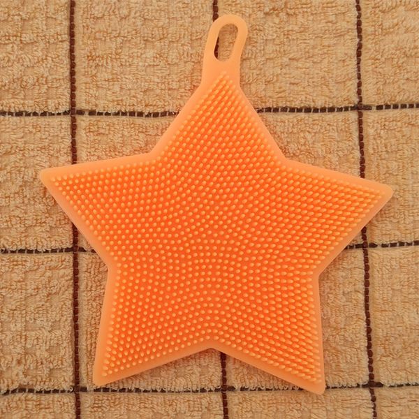 five-pointed star shape silicone dish wash sponge scrubber cleaning brush kitchen tools
five-pointed star shape silicone dish wash sponge scrubber cleaning brush kitchen tools