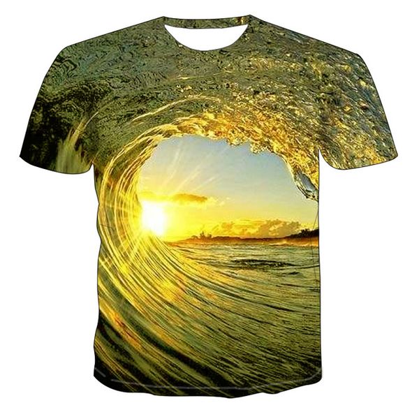 3d sunset afterglow wave digital printing summer european and american 3d print shirts plus size funny oversized men clothing
3d sunset afterglow wave digital printing summer european and american 3d print shirts plus size funny oversized men clothing
