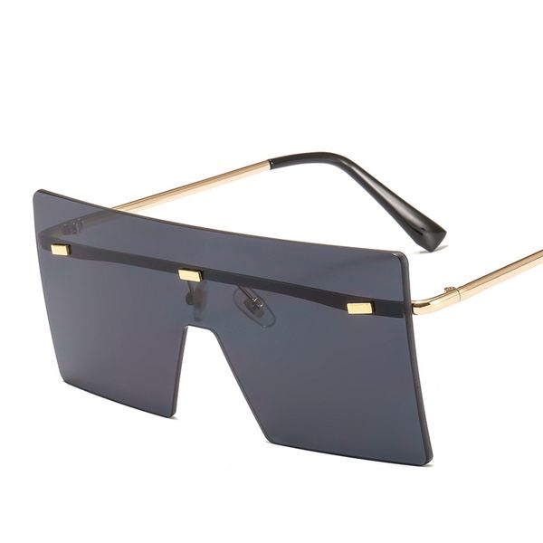 new style frameless siamese sunglasses square anti-ultraviolet big frame sunglasses designer fashion ladies eyewear ing, White;black
new style frameless siamese sunglasses square anti-ultraviolet big frame sunglasses designer fashion ladies eyewear ing, White;black