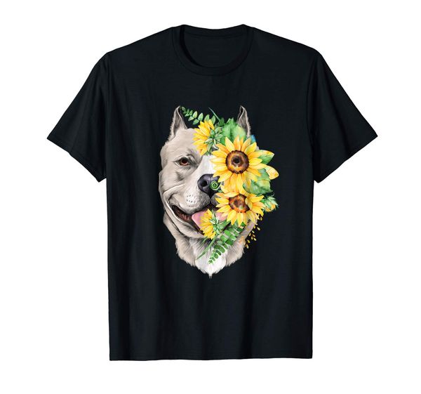 pit bull face sunflower funnt cute t shirt summer new men cotton t-shirt tee new 2018 fashion summer
pit bull face sunflower funnt cute t shirt summer new men cotton t-shirt tee new 2018 fashion summer