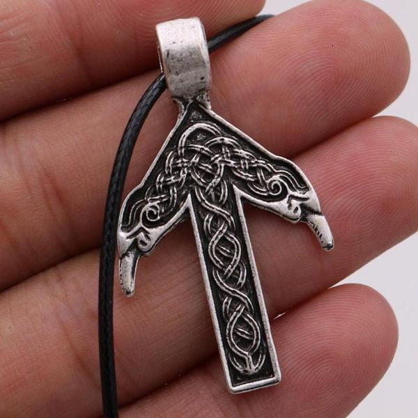 norse runes jewelry teiwaz victory masculine god warrior rune amulet odin raven talisman pendant men necklace, Silver
norse runes jewelry teiwaz victory masculine god warrior rune amulet odin raven talisman pendant men necklace, Silver