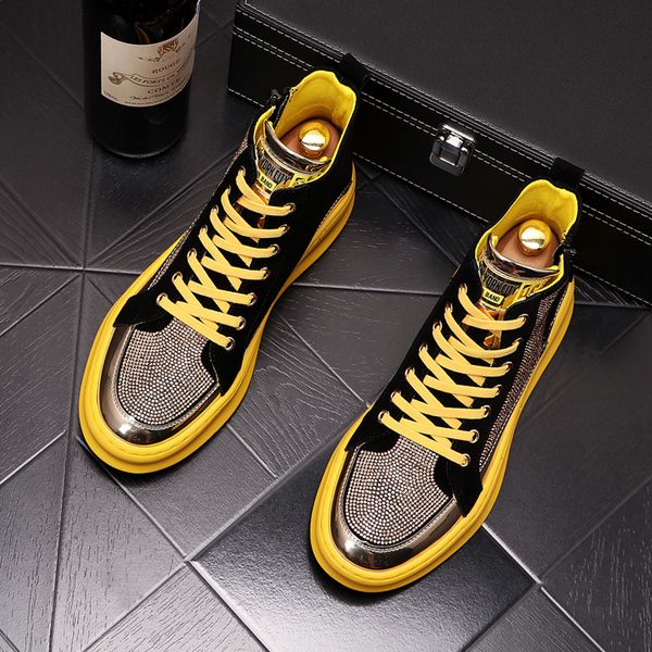 2020 новых людей блестки очаровательная rhinestone платформы casual квартиры обувь мокасины муж рок пром обувь кроссовки обувь, Black
2020 новых людей блестки очаровательная rhinestone платформы casual квартиры обувь мокасины муж рок пром обувь кроссовки обувь, Black