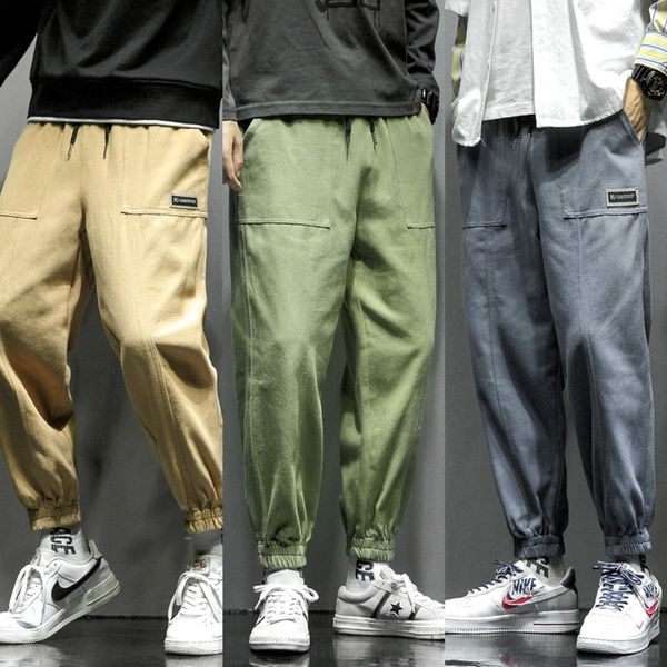 2020 spring and autumn new korean style trendy cotton men's tooling fashion loose casual casual pants sports harem pants for men ghcn9, Blue
2020 spring and autumn new korean style trendy cotton men's tooling fashion loose casual casual pants sports harem pants for men ghcn9, Blue