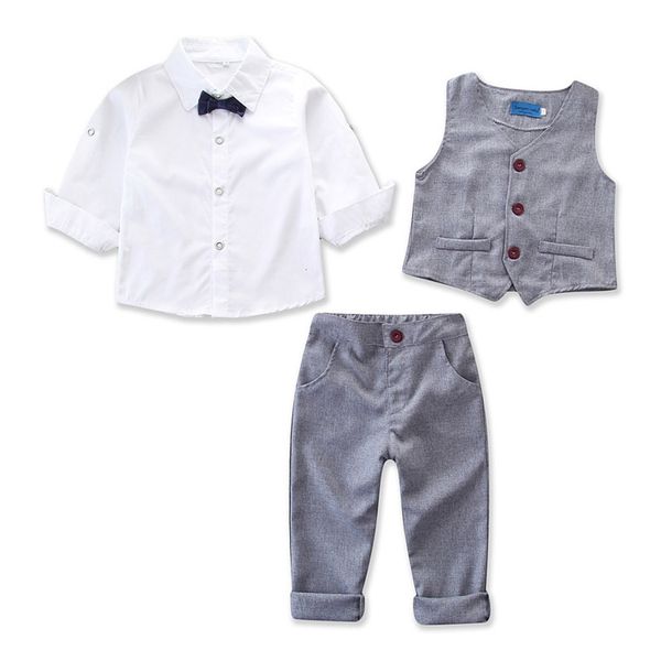 fashion lovely baby 4pcs kids baby boys outfit clothes shirt+vest+bow tie+pants gentleman party suit z0129, White
fashion lovely baby 4pcs kids baby boys outfit clothes shirt+vest+bow tie+pants gentleman party suit z0129, White