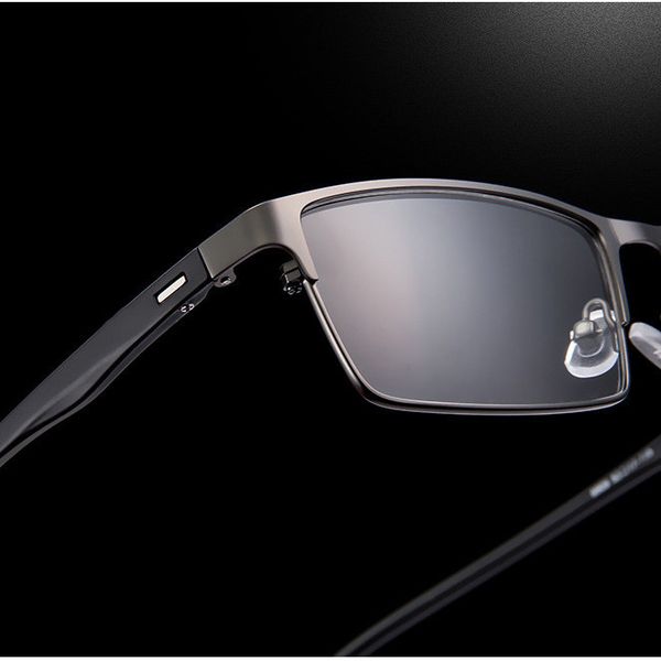 spectacle frame men eyeglasses nerd computer durable mens eyewear metal frame half rim designer clear lens eye glasses, Black
spectacle frame men eyeglasses nerd computer durable mens eyewear metal frame half rim designer clear lens eye glasses, Black