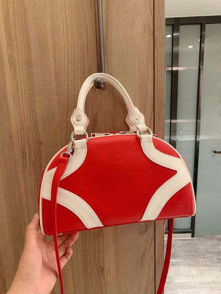 Women's Fashion Handbag Designers Bags New Crossbody Bags Shoulder Bag Small Size Contrast Color High Quality Bowling Pattern with Pockets
Women's Fashion Handbag Designers Bags New Crossbody Bags Shoulder Bag Small Size Contrast Color High Quality Bowling Pattern with Pockets