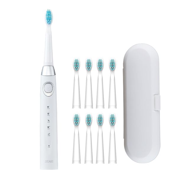 seago sonic electric toothbrush usb rechargeable 5 modes smart ultrasonic toothbrushes travel case oral care brush 8 teeth heads
seago sonic electric toothbrush usb rechargeable 5 modes smart ultrasonic toothbrushes travel case oral care brush 8 teeth heads