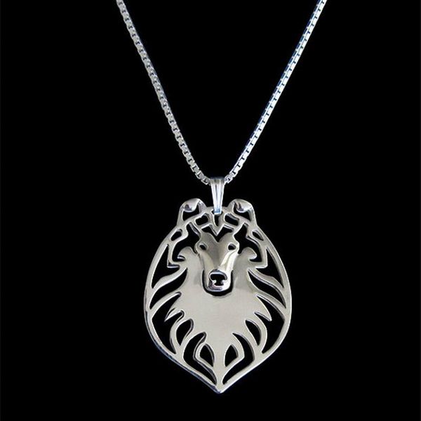 pendant necklaces women's metal rough collie lovers' alloy dog pet drop, Silver
pendant necklaces women's metal rough collie lovers' alloy dog pet drop, Silver