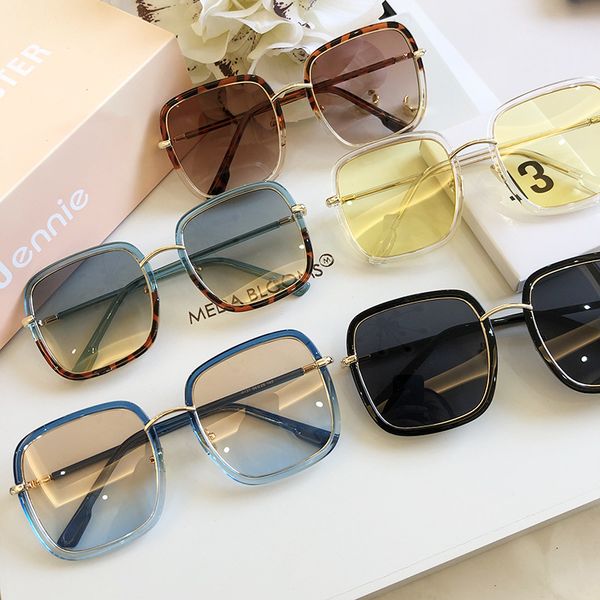 2020 new rainbow lens personality square sunglasses ins tide retro style slim round face uv protection glasses for men and women, White;black
2020 new rainbow lens personality square sunglasses ins tide retro style slim round face uv protection glasses for men and women, White;black