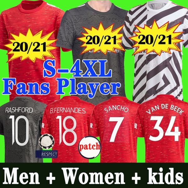 20 21 FC Manchester SANCHO BRUNO FERNANDES soccer jersey united UtD 2020 POGBA football shirt RASHFORD Van de Beek man kids kit
20 21 FC Manchester SANCHO BRUNO FERNANDES soccer jersey united UtD 2020 POGBA football shirt RASHFORD Van de Beek man kids kit