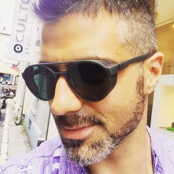 2020 steampunk sunglasses round men women retro vintage sun glasses brand designer glasses shades uv protection, White;black
2020 steampunk sunglasses round men women retro vintage sun glasses brand designer glasses shades uv protection, White;black