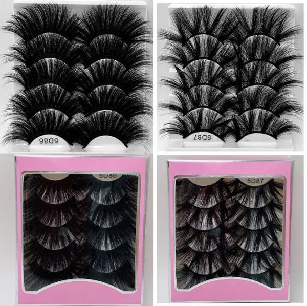 5 pairs 3d 25mm mink hair false eyelashes natural long wispies lashes handmade criss-cross eyelash extension makeup tools in bulk
5 pairs 3d 25mm mink hair false eyelashes natural long wispies lashes handmade criss-cross eyelash extension makeup tools in bulk