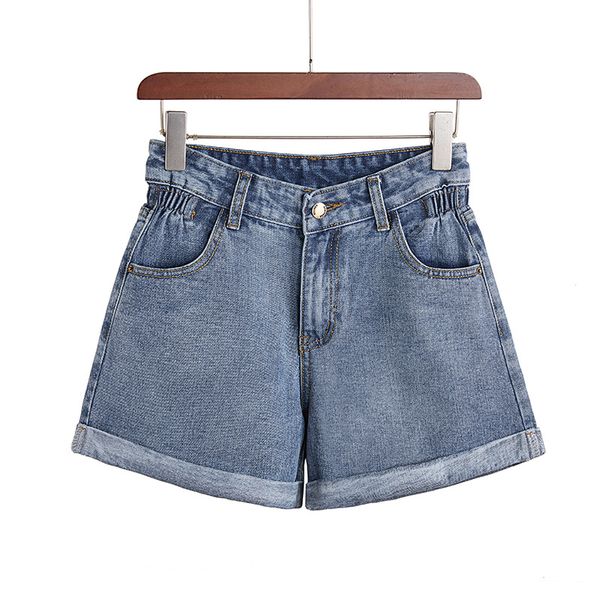 summer 2020 new hemmed wide leg five-point pants women korean version of slim loose flanging denim shorts women, Blue
summer 2020 new hemmed wide leg five-point pants women korean version of slim loose flanging denim shorts women, Blue