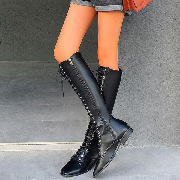 2020 brand women winter shoes genuine leather women winter boots nwarmful knee high boots lace-up motorcycle boot#3, Black
2020 brand women winter shoes genuine leather women winter boots nwarmful knee high boots lace-up motorcycle boot#3, Black