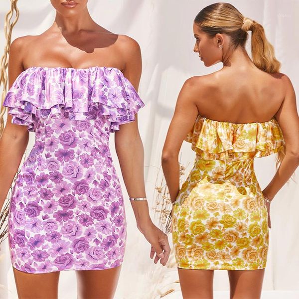 dress off shoulder women dresses fashion strapless slash neck floral bodycon dress 20ss women summer, Black;gray
dress off shoulder women dresses fashion strapless slash neck floral bodycon dress 20ss women summer, Black;gray