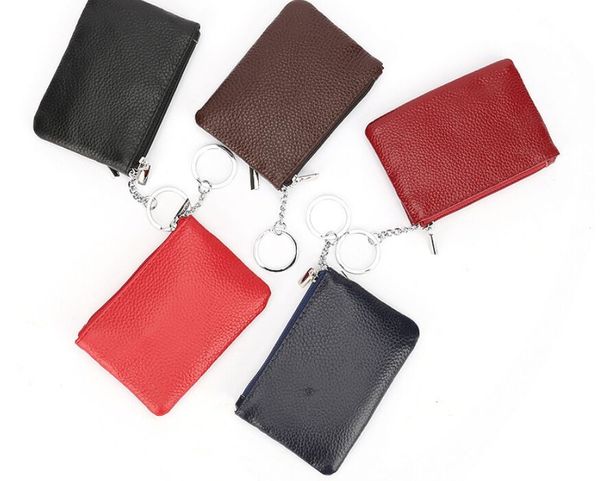 fashion genuine leather key pouch women cowhide zippy short wallet card holder purses clutch small coin key ring purse hand bag ge12, Red;black
fashion genuine leather key pouch women cowhide zippy short wallet card holder purses clutch small coin key ring purse hand bag ge12, Red;black