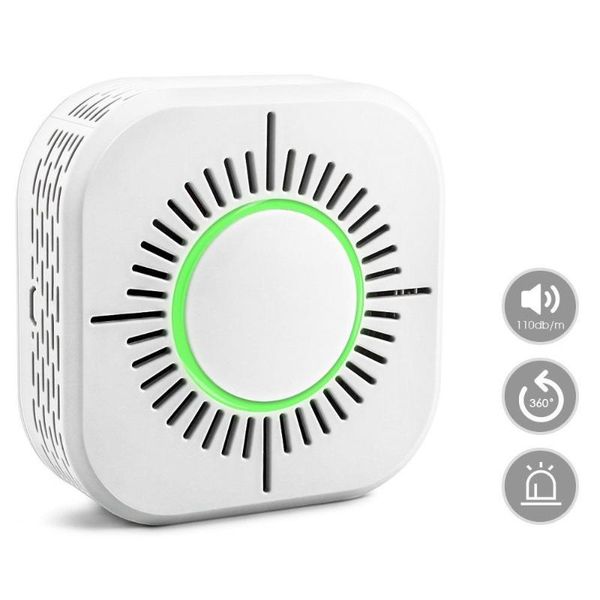 wifi wireless smoke detector 433mhz portable home safe security alarm sensor 3 alarm methods gas tester warning detector, Black;white
wifi wireless smoke detector 433mhz portable home safe security alarm sensor 3 alarm methods gas tester warning detector, Black;white