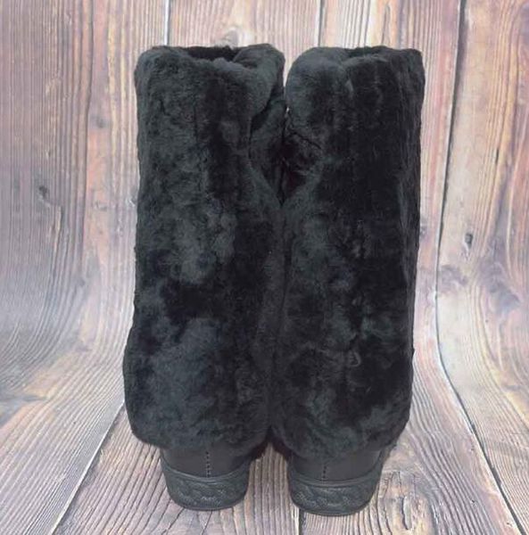 lady black fur leather height increasing 8 cm hidden wedge heel round toe mid-calf short boots fashion warming winter boots
lady black fur leather height increasing 8 cm hidden wedge heel round toe mid-calf short boots fashion warming winter boots