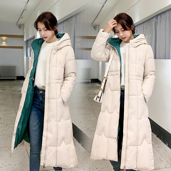 women's down & parkas winter jacket women coat 2021 cotton padded long hooded thicken female plus size chaqueta mujer, Black
women's down & parkas winter jacket women coat 2021 cotton padded long hooded thicken female plus size chaqueta mujer, Black