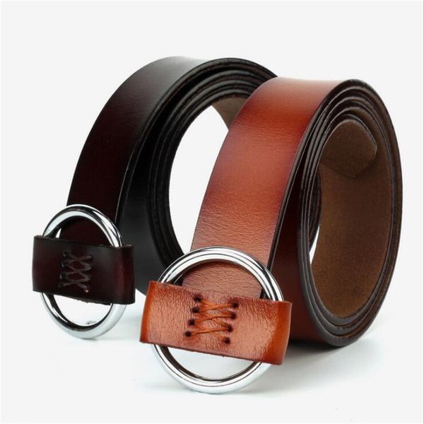 2020 women round buckle belts women simple cowhide leather belt fashion casual wild decoration student pants belts, Black;brown
2020 women round buckle belts women simple cowhide leather belt fashion casual wild decoration student pants belts, Black;brown