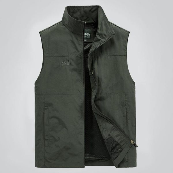 2xl 3xl 4xl new male casual summer big size cotton sleeveless vest men multi pocket pgraph waistcoat 9.20, Black;white
2xl 3xl 4xl new male casual summer big size cotton sleeveless vest men multi pocket pgraph waistcoat 9.20, Black;white