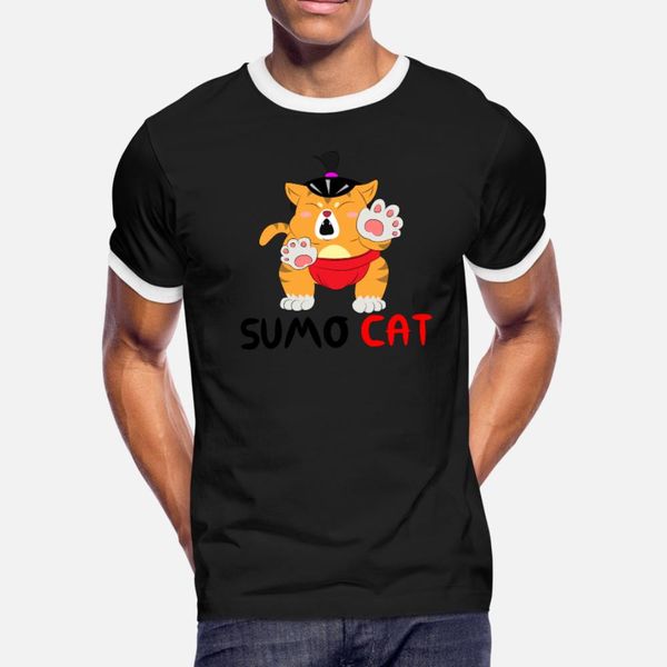 sumo cat t shirt men design tee shirt round collar fit interesting breathable spring autumn trend shirt
sumo cat t shirt men design tee shirt round collar fit interesting breathable spring autumn trend shirt