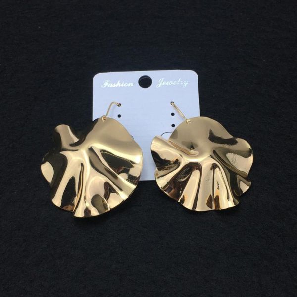 brand irregular surface shiny metal big drop earrings fashion jewelry women statement earings ukmoc, Silver
brand irregular surface shiny metal big drop earrings fashion jewelry women statement earings ukmoc, Silver