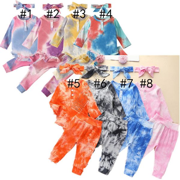 tie-dye kids baby rompers one-piece long sleeve sweater pants headbands button bodysuits three pieces set autumn children jumpsuits d82505, White
tie-dye kids baby rompers one-piece long sleeve sweater pants headbands button bodysuits three pieces set autumn children jumpsuits d82505, White