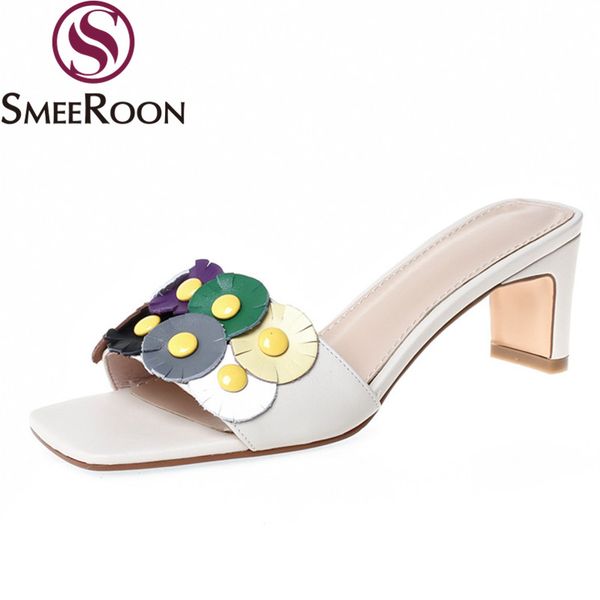 smeeroon 2020 new arrival summer high heels shoes genuine leather fashion women slippers summer mixed color mules shoes, Black
smeeroon 2020 new arrival summer high heels shoes genuine leather fashion women slippers summer mixed color mules shoes, Black