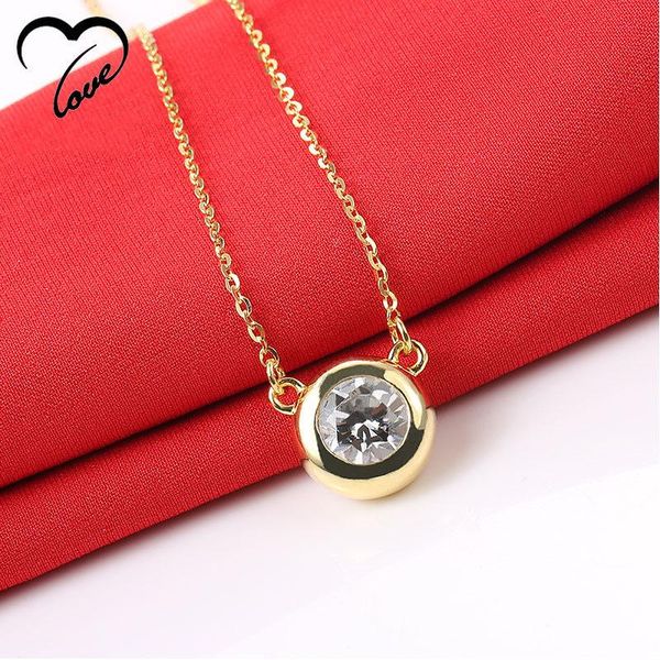 round diamond necklace 925 sterling silver gold plated clavicle chain mosang diamond pendant fashion necklace holiday gift for girlfriend
round diamond necklace 925 sterling silver gold plated clavicle chain mosang diamond pendant fashion necklace holiday gift for girlfriend
