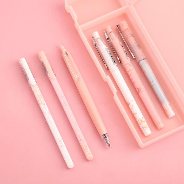 japan style 0.38mm 0.5mm cute sakura limit series black ink gel pen simple creative neutral pen parts kawaii school supplies
japan style 0.38mm 0.5mm cute sakura limit series black ink gel pen simple creative neutral pen parts kawaii school supplies
