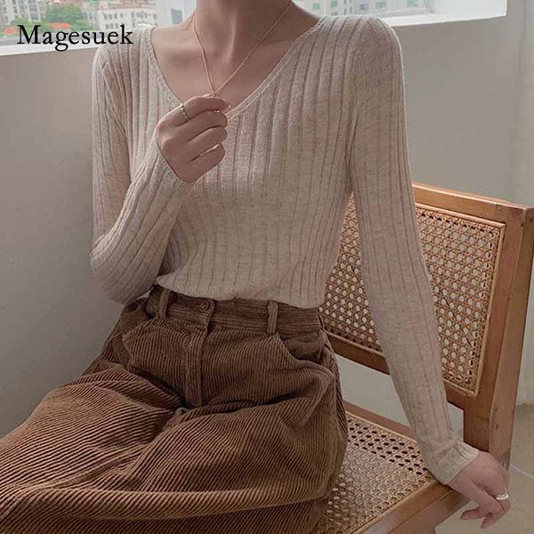 2020 autumn women solid striped slim fit bottoming sweater korean style v-neck wool sweater all-match pullover 11028, White;black
2020 autumn women solid striped slim fit bottoming sweater korean style v-neck wool sweater all-match pullover 11028, White;black