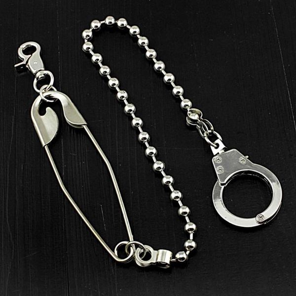 exaggerated safety pins handcuff silver color metal keychain for women men high street punk trendy pants jeans key chain jewelry
exaggerated safety pins handcuff silver color metal keychain for women men high street punk trendy pants jeans key chain jewelry