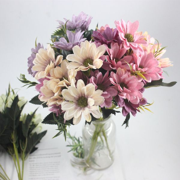 10 head / 1 bunch artificial daisy decorative fake plant sunflower bridal bouquet christmas home wedding new year decoration
10 head / 1 bunch artificial daisy decorative fake plant sunflower bridal bouquet christmas home wedding new year decoration