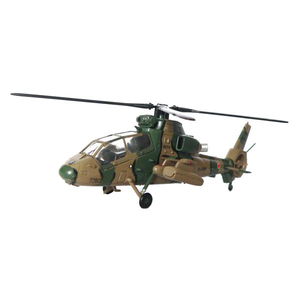 1/100 japanese oh-1 helicopter diecast metal army aircraft plane model kit
