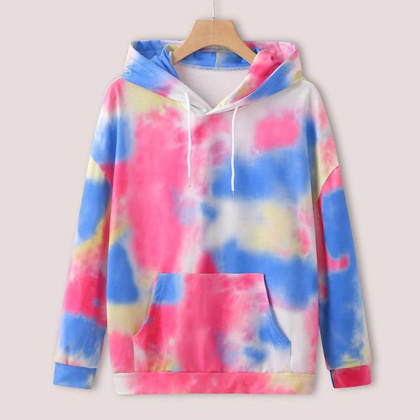 women sweatshirt tie-dye print causal pullover long sleeve round neck sweatshirt femme hoodies sudaderas para mujer, Black
women sweatshirt tie-dye print causal pullover long sleeve round neck sweatshirt femme hoodies sudaderas para mujer, Black