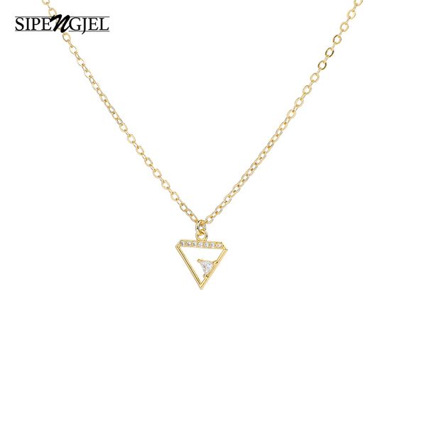 chains fashion cute heart necklace micro small triangle stone diamondshaped women for gold chain jewellery, Silver
chains fashion cute heart necklace micro small triangle stone diamondshaped women for gold chain jewellery, Silver