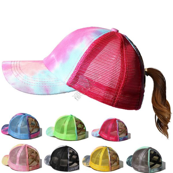tie dye criss cross ponytail baseball cap for men women washed adjustable hip hop hats ball cap summer outdoor sun visor mesh hats d92102, Yellow
tie dye criss cross ponytail baseball cap for men women washed adjustable hip hop hats ball cap summer outdoor sun visor mesh hats d92102, Yellow