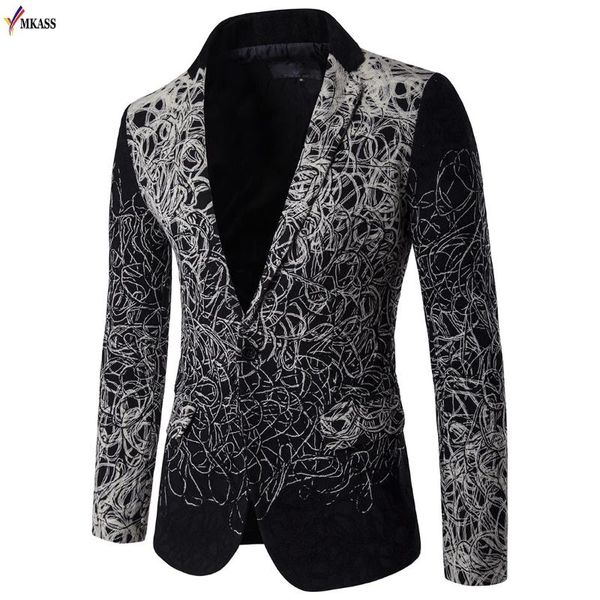 2020 autumn spring mens floral blazer and jackets slim fit fashion flower wedding dress men blazer designs suit men m-5xl, White;black
2020 autumn spring mens floral blazer and jackets slim fit fashion flower wedding dress men blazer designs suit men m-5xl, White;black