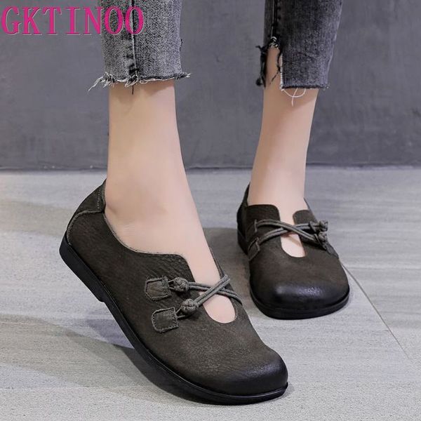 gktinoo 2020 new autumn flats women shoes retro genuine leather round toe casual ladies shoes soft soles cowhide driving, Black
gktinoo 2020 new autumn flats women shoes retro genuine leather round toe casual ladies shoes soft soles cowhide driving, Black