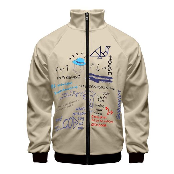 graffiti 3d printed stand collar zipper jacket men/women fashion long sleeve jackets 2020 kpop mens clothing, Black;brown
graffiti 3d printed stand collar zipper jacket men/women fashion long sleeve jackets 2020 kpop mens clothing, Black;brown