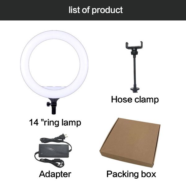 14inch led ring lamp pgraphy flash lighting live youtube vk video studio makeup ring light camera p phone selfie lights
14inch led ring lamp pgraphy flash lighting live youtube vk video studio makeup ring light camera p phone selfie lights