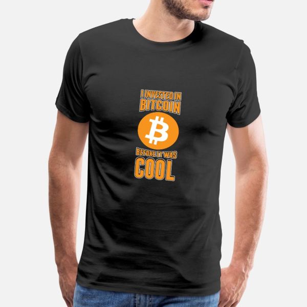 i invested in bitcoin before it was cool crypto t shirt men customize cotton s-xxxl letters fitness casual spring autumn cool shirt
i invested in bitcoin before it was cool crypto t shirt men customize cotton s-xxxl letters fitness casual spring autumn cool shirt