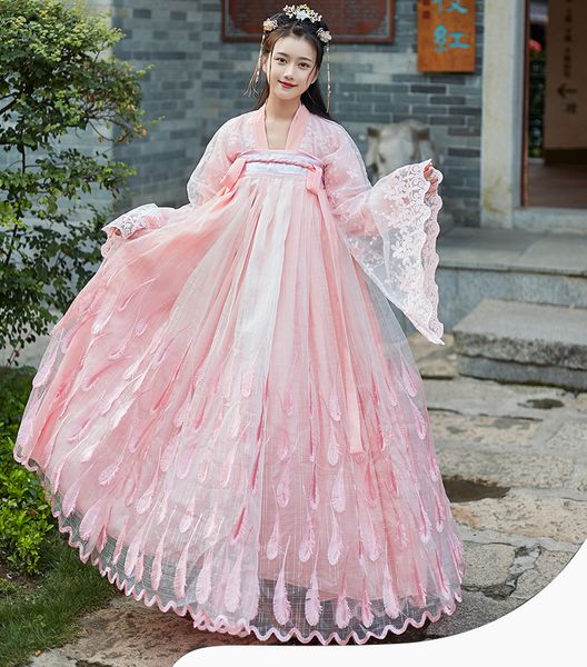 new hanfu female authentic original chinese style super fairy ancient style fairy costume chest waist skirt display dress dresses, Black;red
new hanfu female authentic original chinese style super fairy ancient style fairy costume chest waist skirt display dress dresses, Black;red